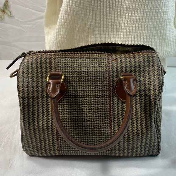 Polo by Ralph Lauren Brown Leather Satchel Bag - Picture 7 of 7